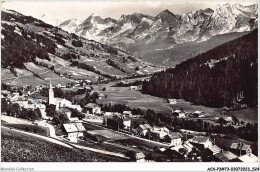 ACXP3-73-0264 - LE GRAND BORNAND - Vue Générale Et Chaîne Des Aravis - La Pointe Percée - Le Grand Bornand