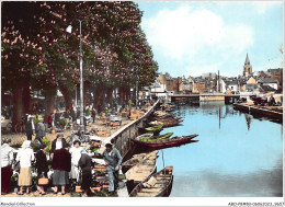 ABOP8-80-0654 - AMIENS - Le Marché Sur L'Eau - Amiens