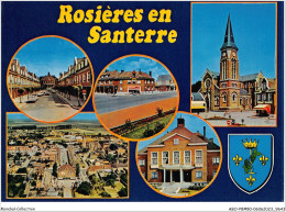 ABOP8-80-0647 - ROSIERES-en-SANTERRE - Vue Aérienne - Le Centre - Rue Du Niger - Rosieres En Santerre