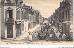 ABOP8-80-0614 - CAYEUX-SUR-MER - L'Avenue De La Gare - Cayeux Sur Mer