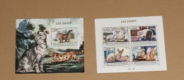 BURUNDI CATS 2 MINIATURE SHEETS MNH - Chats Domestiques