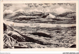 ACZP7-74-0571 - Le Lérian Et Le Mont-blanc - Vus De La Dôle  - Chamonix-Mont-Blanc