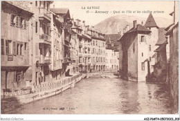 ACZP6-74-0463 - ANNECY - Quai De L'ile Et Les Vieilles Prisons  - Annecy