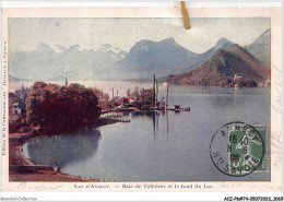 ACZP6-74-0537 - Lac D'ANNECY - Baie De Talloires Et Le Fond Du Lac - Annecy