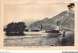 ACZP6-74-0521 - ANNECY - Depart Du Bateau - Annecy