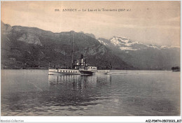 ACZP5-74-0412 - ANNECY - Le Lac Et La Tournetre - Annecy
