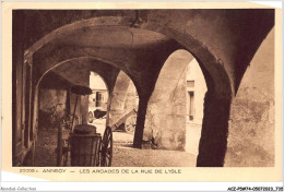 ACZP5-74-0371 - ANNECY - Les Arcades De La Rue De L'isle - Annecy