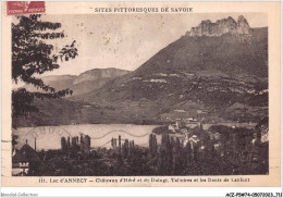 ACZP5-74-0359 - Lac D'ANNECY - Château D'héré Et De Duingt - Talloires Et Les Dent De Lanfont - Annecy