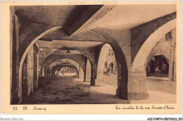 ACZP3-74-0258 - ANNECY - Les Arcades De La Rue Sainte-claire - Annecy