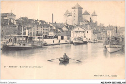 ACZP3-74-0245 - ANNECY - Le Port Et Le Château  - Annecy