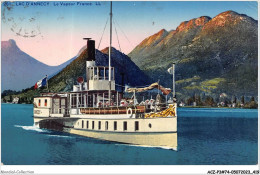 ACZP3-74-0212 - Lac D'ANNECY - Le Vapeur France - Annecy