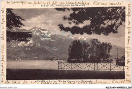 ACZP3-74-0197 - ANNECY - Le Lac - L'ile Des Cygnes Et La Tournette  - Annecy