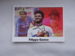 Cyclisme  -  Carte Postale Filippo Ganna - Ciclismo