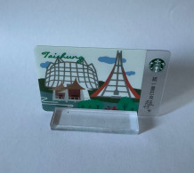 Starbucks Card Taiwan - 2015 -Taichung - Tarjetas De Regalo