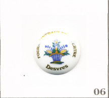 Pin’s Art Et Artisanat - Faïencerie Fourmaintraux & Dutertre à Desvres (62). Non Est. Porcelaine. T1014-06 - Other & Unclassified