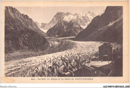 ACZP9-74-0782 - La Mer De Glace Et La Gare De Montanvers  - Chamonix-Mont-Blanc