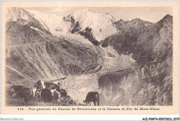 ACZP9-74-0794 - Vue Générale Du Glacier De Bionnassay Et Le Chemin De Fer Du Mont-blanc - Chamonix-Mont-Blanc