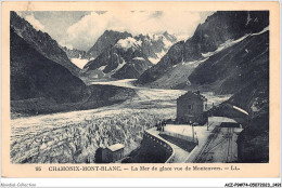 ACZP9-74-0750 - CHAMONIX-MONT-BLANC - La Mer De Glace Vue De Montenvers - Chamonix-Mont-Blanc