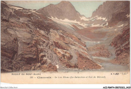 ACZP8-74-0719 - CHAMONIX - Le Lac Blanc - Le Belvédère Et Col De Bérad - Chamonix-Mont-Blanc