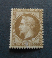 NAPOLEON N°30 30c Brun NEUF** - 1863-1870 Napoléon III Lauré