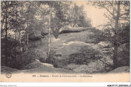 ADMP7-77-0538 - NEMOURS - Rocher De Chaintreauville - Le Belvédère  - Nemours