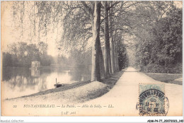 ADMP4-77-0344 - FONTAINEBLEAU - Le Palais - Allée De Sully  - Fontainebleau