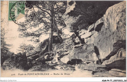 ADMP4-77-0332 - FORET DE FONTAINEBLEAU - Roche De Diane  - Fontainebleau