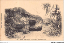 ADMP4-77-0306 - FORET DE FONTAINEBLEAU - La Roche Qui Pleure - Franchard  - Fontainebleau