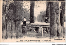 ADMP4-77-0299 - FORET DE FONTAINEBLEAU - La Table Du Roi  - Fontainebleau
