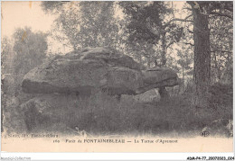 ADMP4-77-0286 - FORET DE FONTAINEBLEAU - La Tortue D'apremont  - Fontainebleau