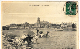 Nevers :  Les Laveuses Dans La Nièvre     ///  Ref. Mai 24 ///  BO. 58 - Nevers