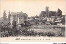 ADRP3-77-0204 - MORET-SUR-LOING - Le Pont - Vue D'ensemble - Moret Sur Loing