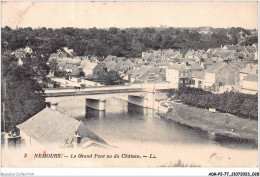 ADRP2-77-0108 - NEMOURS - Le Grand Pont Vu Du Château - Nemours