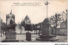 ADRP1-77-0066 - PROVINS - La Place Du Châtel à La Ville-haute - Provins