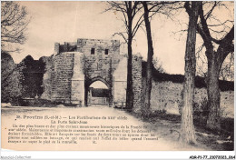 ADRP1-77-0033 - PROVINS - Les Fortifications Du Xiiiè Siècle - Porte Saint-jean  - Provins