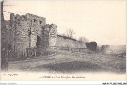 ADRP1-77-0002 - PROVINS - Porte Saint-jean - Vue Extérieure - Provins