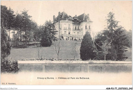 ADRP11-77-1002 - CROUY-SUR-OURCQ - Château Et Parc De Bellevue - Meaux