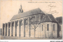 ADRP10-77-0914 - NANGIS - Abside De L'église Saint-martin - Nangis