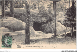 ADMP9-77-0797 - FORET DE FONTAINEBLEAU - Caverne Des Brigands  - Fontainebleau