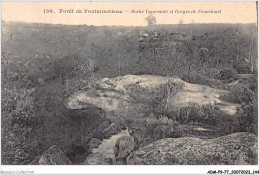 ADMP9-77-0793 - FORET DE FONTAINEBLEAU - Roche Couvrante Et Gorges De Franchard  - Fontainebleau