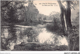 ADMP9-77-0795 - FORET DE FONTAINEBLEAU - La Mare Aux Fées  - Fontainebleau