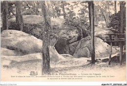 ADMP9-77-0775 - FORET DE FONTAINEBLEAU - Caverne Des Brigands  - Fontainebleau