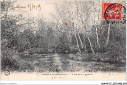 ADMP9-77-0759 - FORET DE FONTAINEBLEAU - Mare Aux Ligueurs  - Fontainebleau