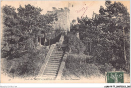 ADMP9-77-0751 - FORET DE FONTAINEBLEAU - La Tour Denecourt  - Fontainebleau