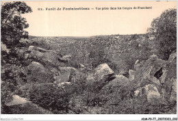 ADMP9-77-0722 - FORET DE FONTAINEBLEAU - Vue Prise Dans Les Gorges De Franchard  - Fontainebleau