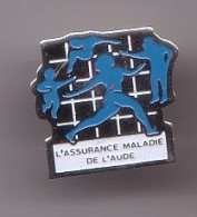 Pin's CPAM L'Assurance Maladie De L' AUDE Réf 619 - Administration