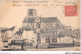 ADRP5-77-0449 - MEAUX - Cathédrale Vue Du Quai Thiers - Meaux