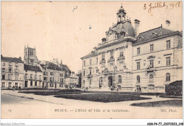 ADRP4-77-0375 - MEAUX - L'hôtel De Ville Et La Cathédrale - Meaux