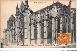 ADRP4-77-0369 - MEAUX - La Cathédrale - Vue De Côté - Meaux