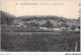 ADRP4-77-0323 - MONTIGNY-SUR-LOING - Vue D'ensemble Et Coteau Des Brosses - Fontainebleau